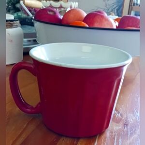 Vintage Royal Norfolk Greenbrier Industries Large Cup in Red.